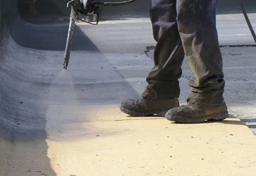 Coating systems over Pittsburgh spray foam roof systems